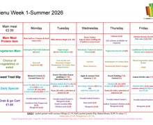 Summer menu 1