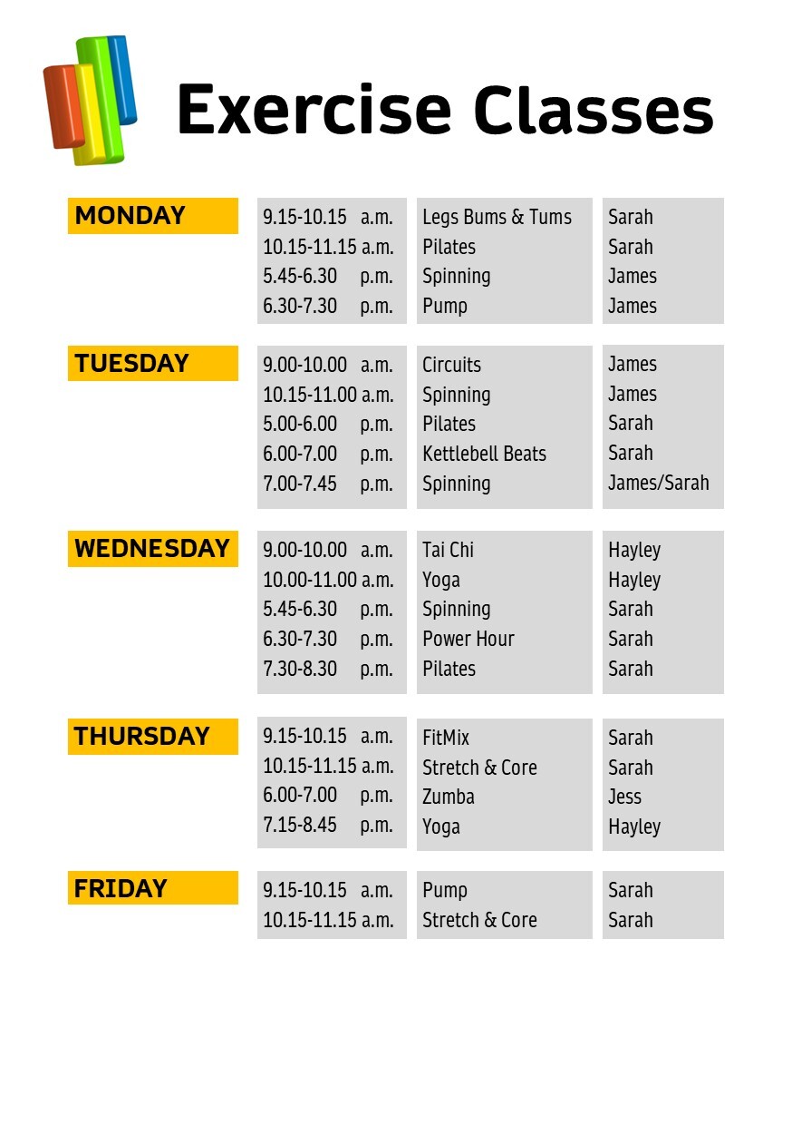 Timetable front june 26